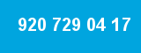 920 729 04 17 920 729 04 17